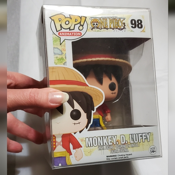 Funko Pop Animation One Piece Monkey D Luffy #98 JJL 160706 (2016) GUC - Picture 6 of 11